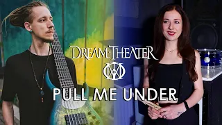 Dream Theatre - PULL ME UNDER - DRUM AND BASS COVER by  @AlinaTereshchenko2216  AND @ZlatoyarBass