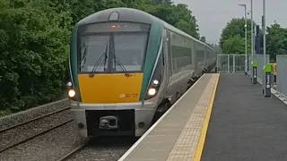 (rare train) trains at derriaghy station 18/5/24