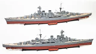 HMS Hood | Final - Completed model (Amati, hachette)