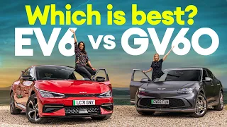 BACK TO BACK: Kia EV6 vs Genesis GV60. Has Kia’s all-conquering EV6 lost its crown? / Electrifying