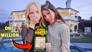 FAKE LOTTERY TICKET PRANK ON LILLY KETCHMAN !!! (BEST REACTION EVER) | Txunamy