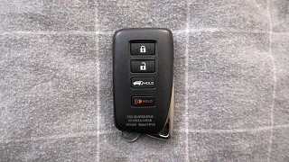 Lexus NX 300 (2014-2021): Smart Key / Fob Battery Replacement.