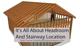 Watch This Video Before Adding A Second Floor Loft – Headroom and Stairway Location