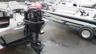 90 HP Mercury Final Running 3 13 19