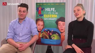 Interview Oskar Keymer & Lina Hüesker HILFE, ICH HAB MEINE ELTERN GESCHRUMPFT