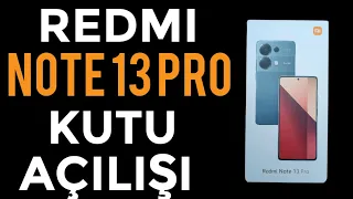 Redmi Note 13 Pro 8/256 Kutu Açılışı