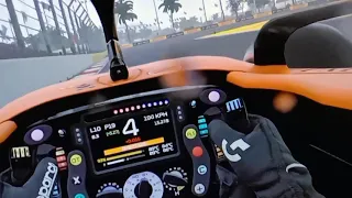 Lando Norris Realistic Pole Lap Eye View Onboard in F1 Game | 2021 Russian Grand Prix