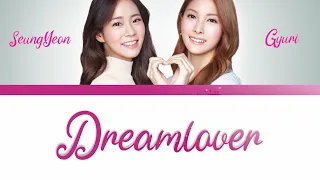 KARA (Gyuri & SeungYeon) - Dreamlover (Rom/Eng/Port Lyrics)