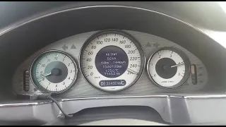Mercedes CLS W219  CDI Chiptuning V-max 260 km h