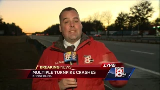 Two killed in turnpike crash