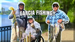 LAKE GREGORY CA TROUT FISHING WITH GARCIA FAMILY…. PESCANDO EN LAKE GREGORY