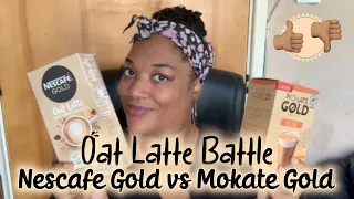 Oat Latte Battle! Nescafe Gold vs Mokate Gold