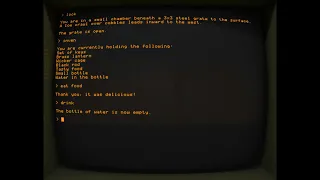 [ASMR] Colossal Cave Adventure on Cathode Terminal