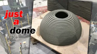 just a dome - 3D concrete printing