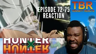 GON VS GENTHRU | HUNTER X HUNTER 2011 EPISODE 72-75 REACTION