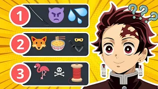 ANIME EMOJI QUIZ 🧐🤔❓ Guess the anime smiles (EASY - HARD)🧡