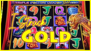 WOW! I Won the Entire Bank of Triple Fortune Dragon Gold! Better Than a Handpay!⚡