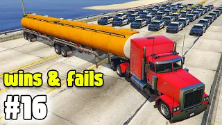 GTA 5 FUNNIEST Fail moments AND EPIC Win Moments in GTA 5 #16