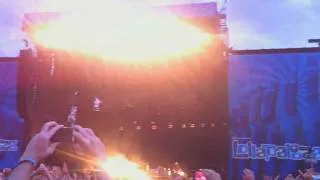 Foo Fighters @ Lollapalooza 8-7-2011 - Bridge Burning