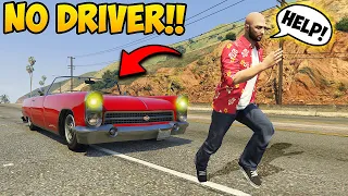 *NEW* INVISIBLE NPC DRIVERS GLITCH! | GTA 5 Online Gameplay and Funny Moments