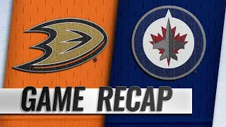 Little scores OT winner to lift Jets past Ducks, 4-3