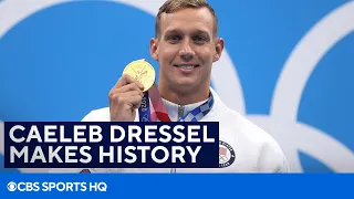 Caeleb Dressel Wins 5th Gold Medal at the 2020 Tokyo Olympics | CBS Sports HQ