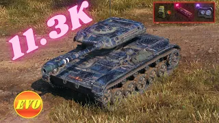 ELC EVEN 90    11.3K Spot Damage  World of Tanks