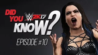 WWE 2K17: Did You Know? Easter Eggs, Unique Animations & Zoomable Poses! (Episode 10)