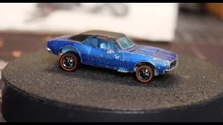 Hot Wheels Redline Restoration Redo : 1968 Custom Camaro