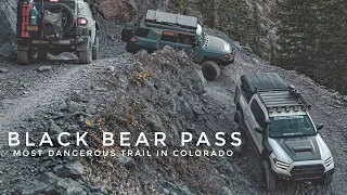 Most Dangerous Trail In Colorado | Black Bear Pass in a Toyota Tacoma