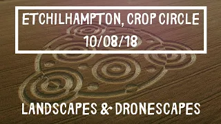 ETCHILHAMPTON, WILTSHIRE - CROP CIRCLE [4K] 10/08/19