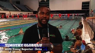 AIPS/FINA Young Reporters in Doha: inside FINA Youth Project