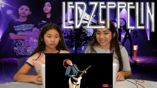 Two Girls React to Led Zeppelin - Kashmir (Live at Knebworth 1979)