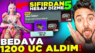 HİÇ PARA VERMEDEN 1200 UC ALMAK! PUBG Mobile Sıfırdan Serisi