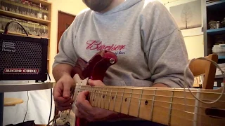 Marooned first part solo cover