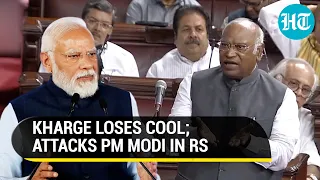 'Is PM Modi A God?': Massive Drama In Rajya Sabha As Cong's Kharge Loses Cool | Watch