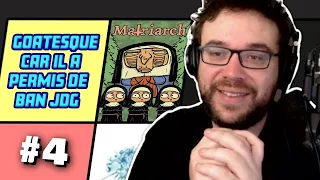 GOATESQUE CAR IL A PERMIS DE BAN JDG (Tier list des jeux de la chaîne #4)