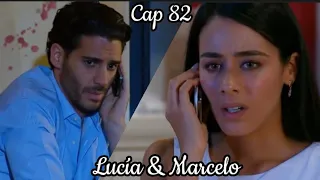 Lucia y Marcelo - Su Historia Cap 82 | Lucia (Esmeralda Pimentel)  Marcelo (Erick Elias)