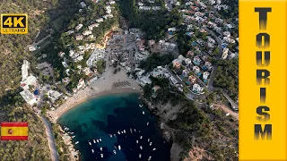 Cala Vadella - beach, bay in Ibiza Island | Balearic Islands | Spain