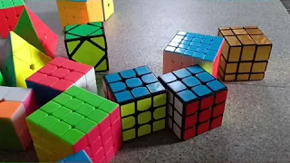 My Rubiks Cube Collection (2018)