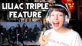 REACTION | LILIAC "I HATE MYSELF FOR LOVING YOU", "ENTER SANDMAN" & "ROCK YOU LIKE A HURRICANE"