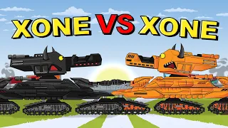 "Tank battle of the Iron Titans" Cartoons about tanks
