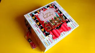 Scrapbook for Birthday | Handmade Scrapbook Idea for Birthday | Scrapbook for Sister | Tutorial