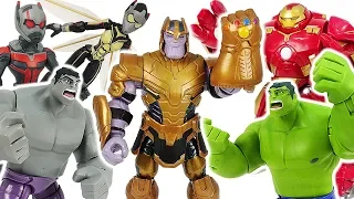 Marvel Avengers Infinity War Gray Hulk VS Thanos! #DuDuPopTOY