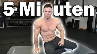 Brutales 5 Minuten Sixpack Workout für Zuhause!