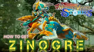 HOW TO GET ZINOGRE | MONSTER HUNTER STORIES