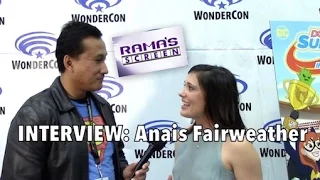 My 'DC SUPER HERO GIRLS: INTERGALACTIC GAMES' WonderCon Red Carpet Interview with Anais Fairweather