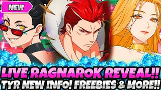 *LIVE NOW! RAGNAROK ANNIVERSARY EVENT STREAM* TYR!? New Unit, Banner, Content!? (7DS Grand Cross