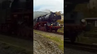 Dampflok 50 3648 mit Sonderzug #steamtrains