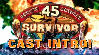 Survivor 45 Intro Opening Credits 🔥 The Intro is Back!